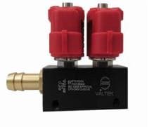 Riel de Inyectores 3 Ohm (2 Bobinas)