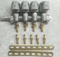 Riel de Inyectores Apache 3 Ohm